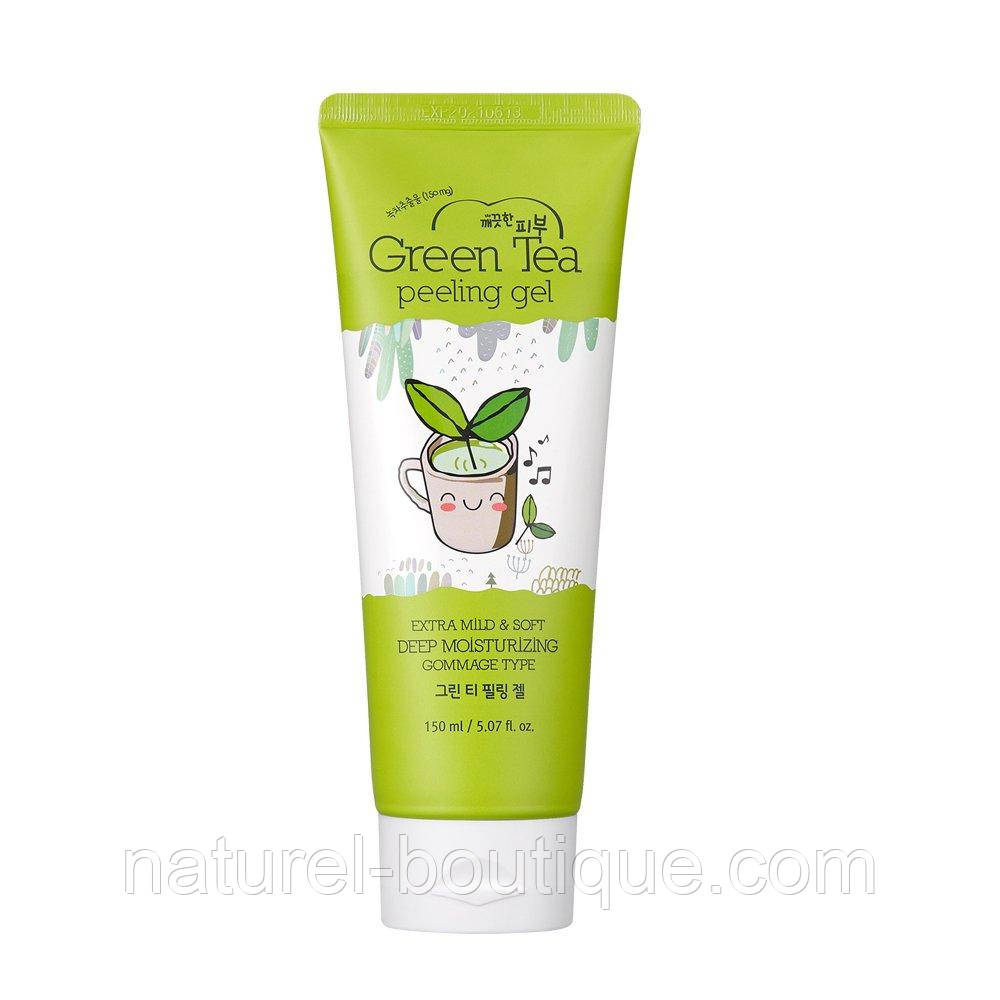 Гель-пілінг для обличчя Esfolio Green Tea Peeling Gel з
екстрактом зеленого чаю