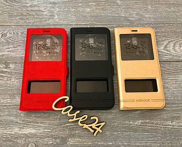 Шкіряний чохол-книжка Momax для Samsung Galaxy J6 J600 2018 (3 кольори)