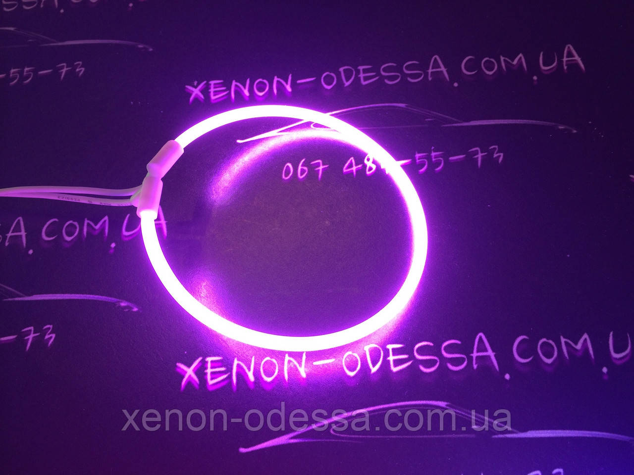 Ангельські очі CCFL 75 мм бузкові/Angel Eyes CCFL 75 mm PURPLE