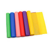 Еспандер еластична стрічка для фітнесу Dline 1,5 м (синій), фото 5