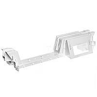 Адаптер Hager VZ861N для вертикального з'єднання мультимедійних щитів GOLF, бокс Хагер, шафа (rozetka)