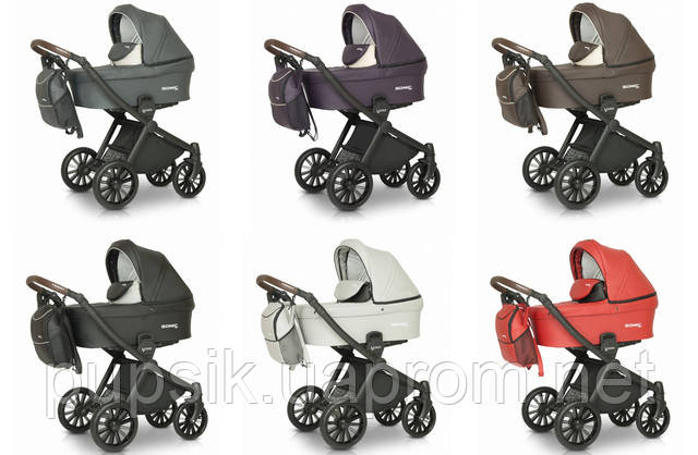 Коляска Verdi Sonic SOFT кожа 3 в 1 с автокреслом, цена 10100 грн ...