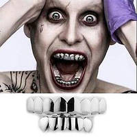 Зубы Джокера (брекеты,грилзы) нержавеющая сталь Grillz