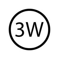 3W