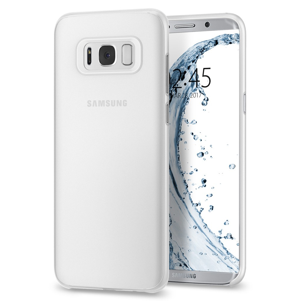 Чохол Spigen для Samsung Galaxy S8 Plus Air Skin, Soft Clear (571CS21679)