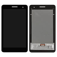 Дисплей для Huawei MediaPad T3 7.0 3G (BG2-U01), модуль в сборе (экран и сенсор), черный, оригинал