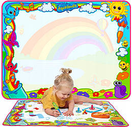 Дитячий водний килимок для малювання AQUADOODLE SUPER RAINBOW T72772
