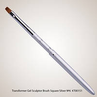 Transformer Gel Sculptor Brush Square Silver №6