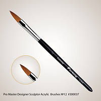 Pro Master Designer Sculptor Acrylic Brush №12