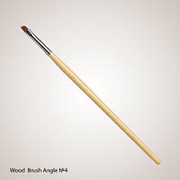 Wood Brush Angle №4