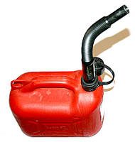 JERRY CAN - Пластиковая канистра для топлива, Red, 5L