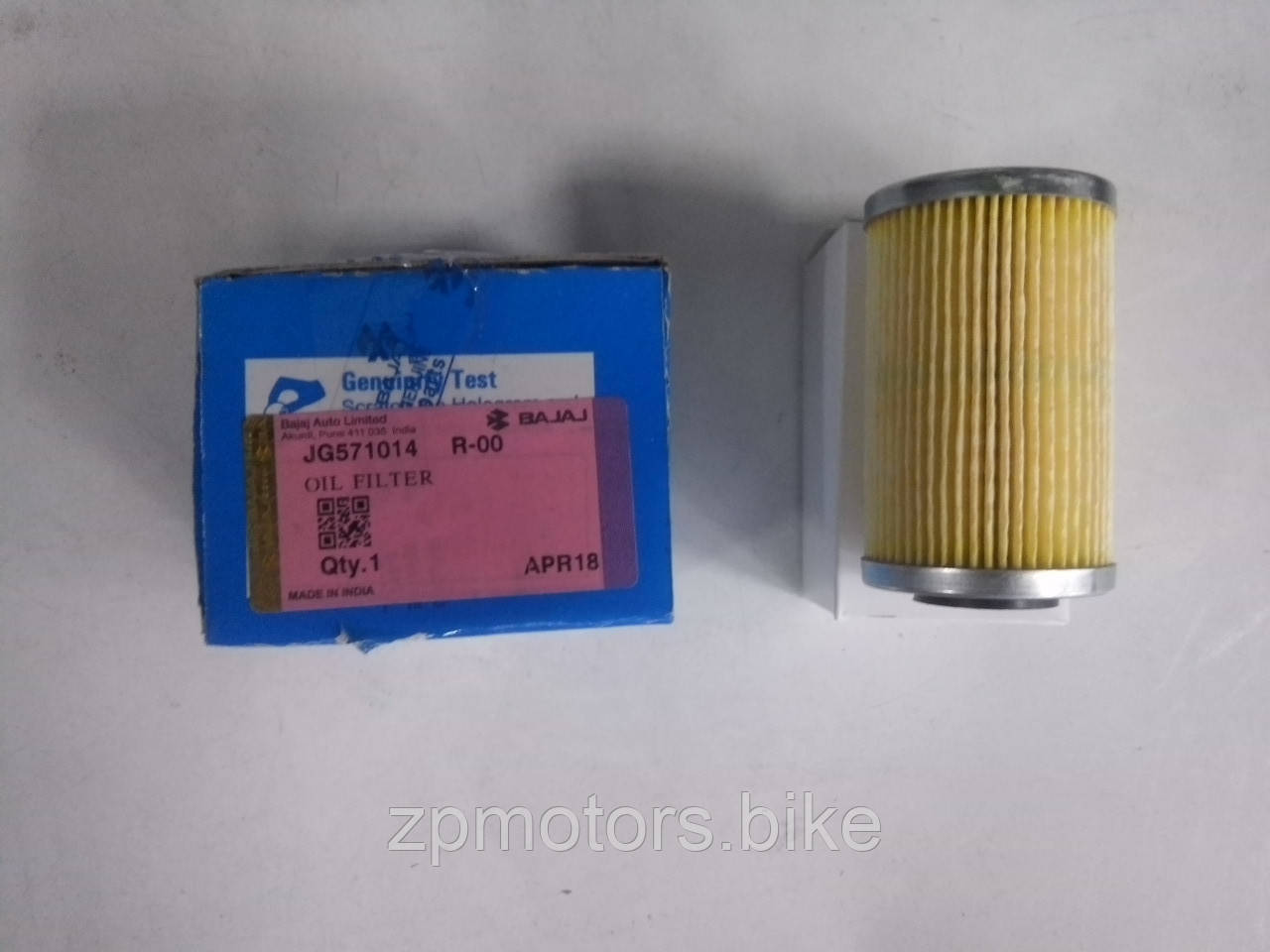 Масляний фільтр Bajaj Pulsar NS200, RS200, Dominar 400. Аналог HF155, COF055, MH 55 tk052, фото 1