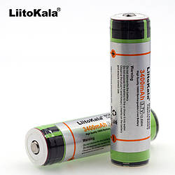 Акумулятор 18650 LiitoKala NCR18650B 3400mAh з захистом