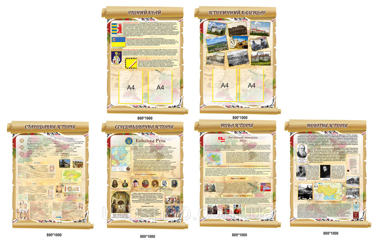 Оформлення кабінету - Епохи історії, фото 1