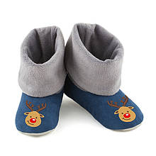 Хатні капці з манжетом Олень