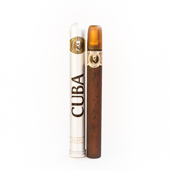 Оригінальні чоловічі парфуми CUBA PARIS Samba Gold 35ml, чудовий деревний фужерний аромат