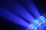 Світлодіод 5мм ультрафіолет.(400Нм) прозорий 30 градусів, фото 6