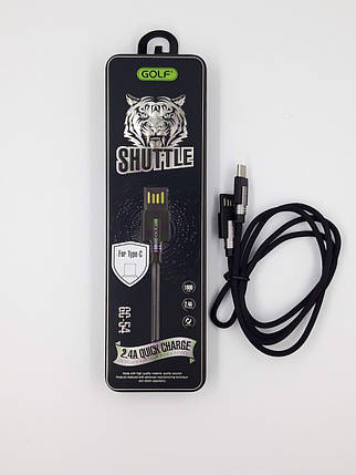 USB Type-C Golf 2.4 A (GC-54), фото 1