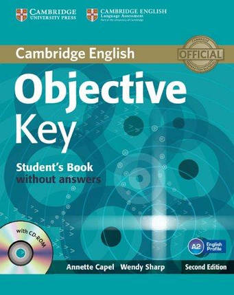 Objective Key Second Edition student's Book without answers with CD-ROM, фото 1