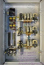 Панель управления ходом крана