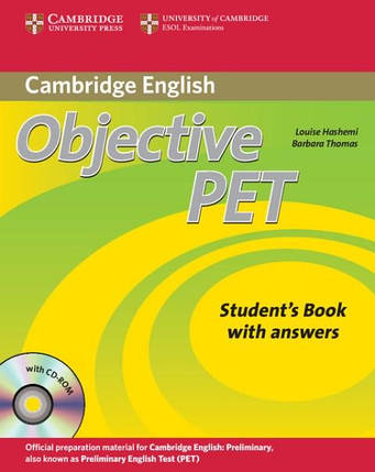 Objective PET Second Edition student's Book with answers and CD-ROM, фото 1