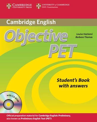 Objective PET Second Edition student's Book with answers and CD-ROM and Audio CDs, фото 1