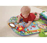 Fisher-Price розвиваючий килимок Kick and Play Piano Gym, зелений, фото 2