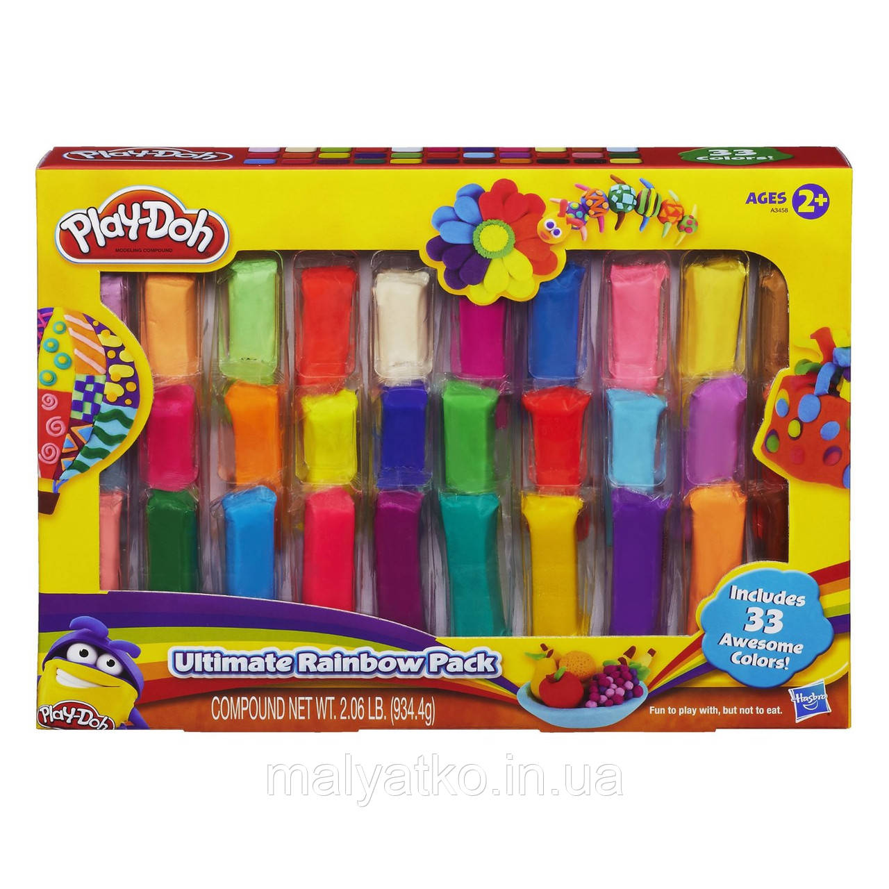 Play-Doh Ultimate Rainbow Pack Набір пластиліну "Веселка" від Hasbro, фото 1