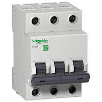 Автоматичний вимикач 6A 4,5kA 3 полюси, C EZ9F34306 Easy9 Schneider Electric модульний автомат Шнайдер