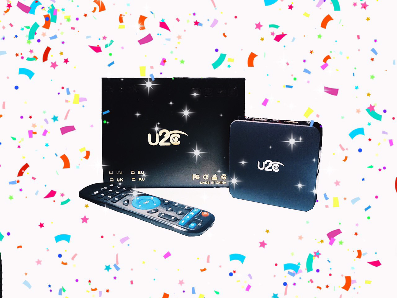 Смарт-тв приставка IPTV U2C TV Box S912W 2GB/16GB Android 7.1.2