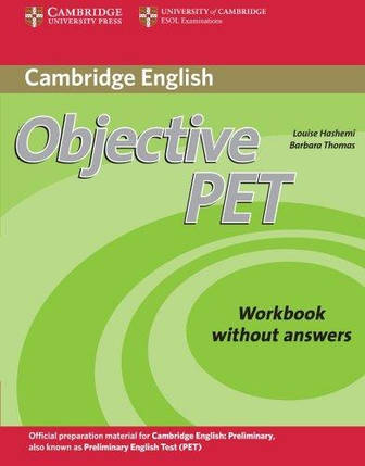 Objective PET Second Edition Workbook without answers, фото 1