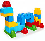 Конструктор Mega Bloks Big Building Bag 80 деталей Classic Building Set, фото 3