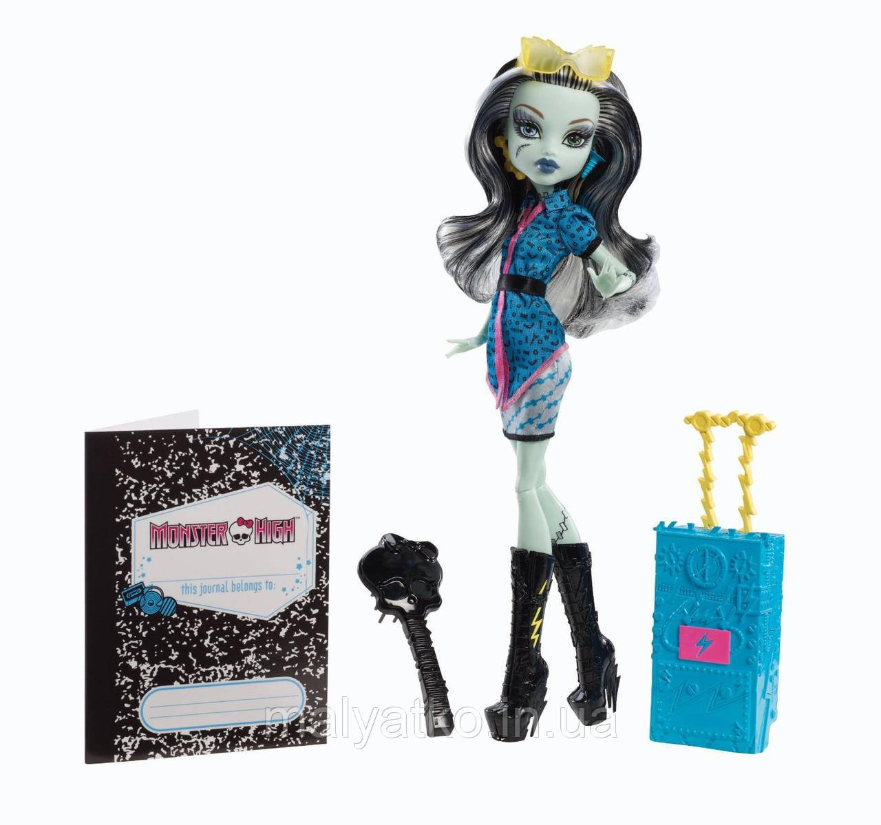 Лялька Монстер Хай Скариж Френкі Штейн Monster High Travel Scaris Frankie Stein Doll, фото 1