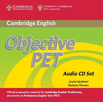 Objective PET Second Edition Class Audio CDs, фото 1