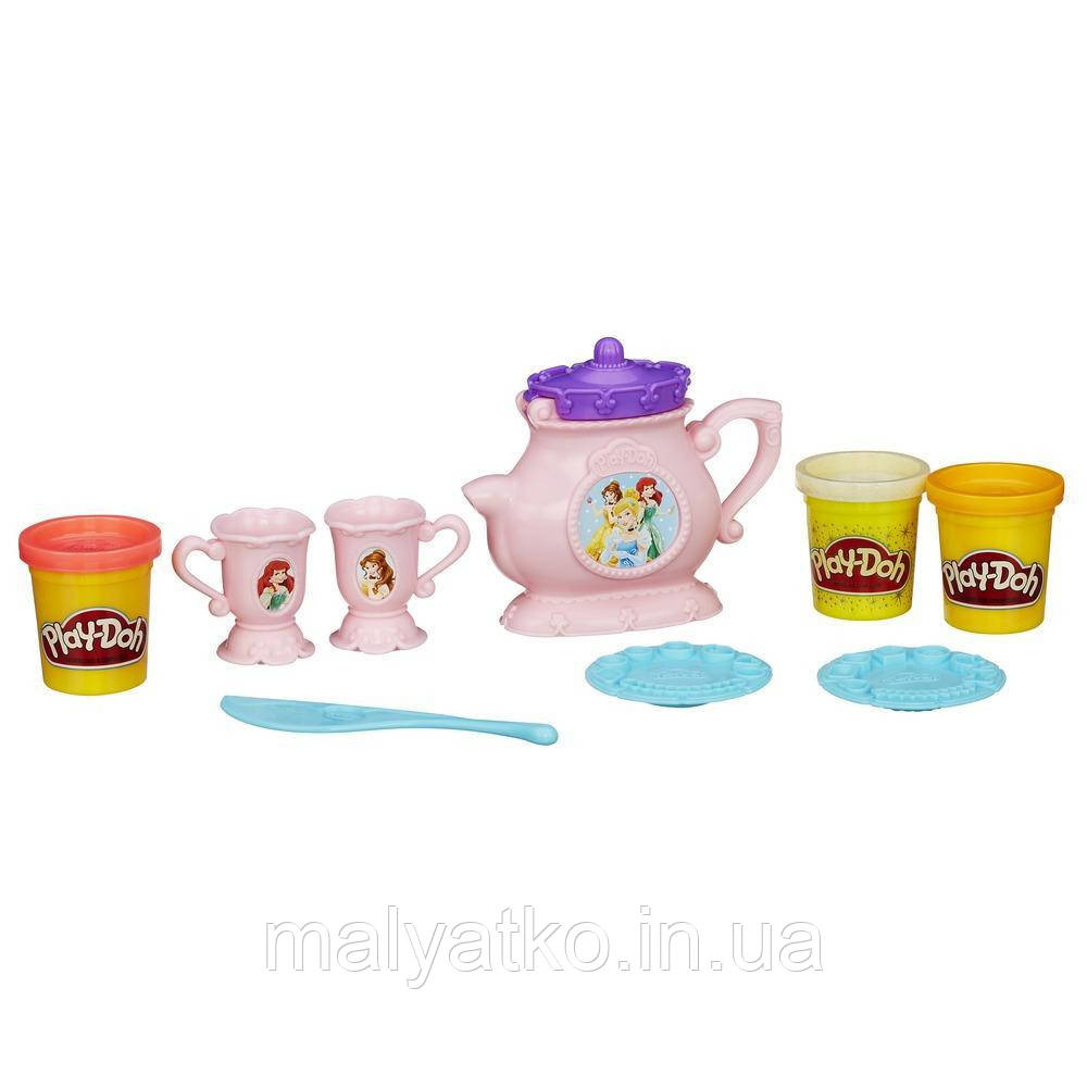 Play Doh Tea Party Disney Princess Чайна церемонія