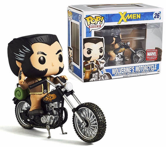 Купить Фигурка Funko Pop Фанко Поп X-Men Wolverine`s Motorcycle Люди ...