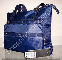 Женская сумка Dolly 481 на одно отделение под формат А4 разные цвета Синий