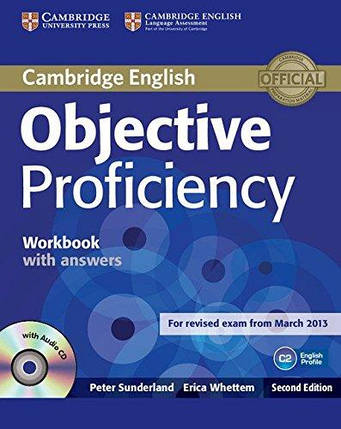 Objective Proficiency Second Edition Workbook with answers and Audio CD, фото 1