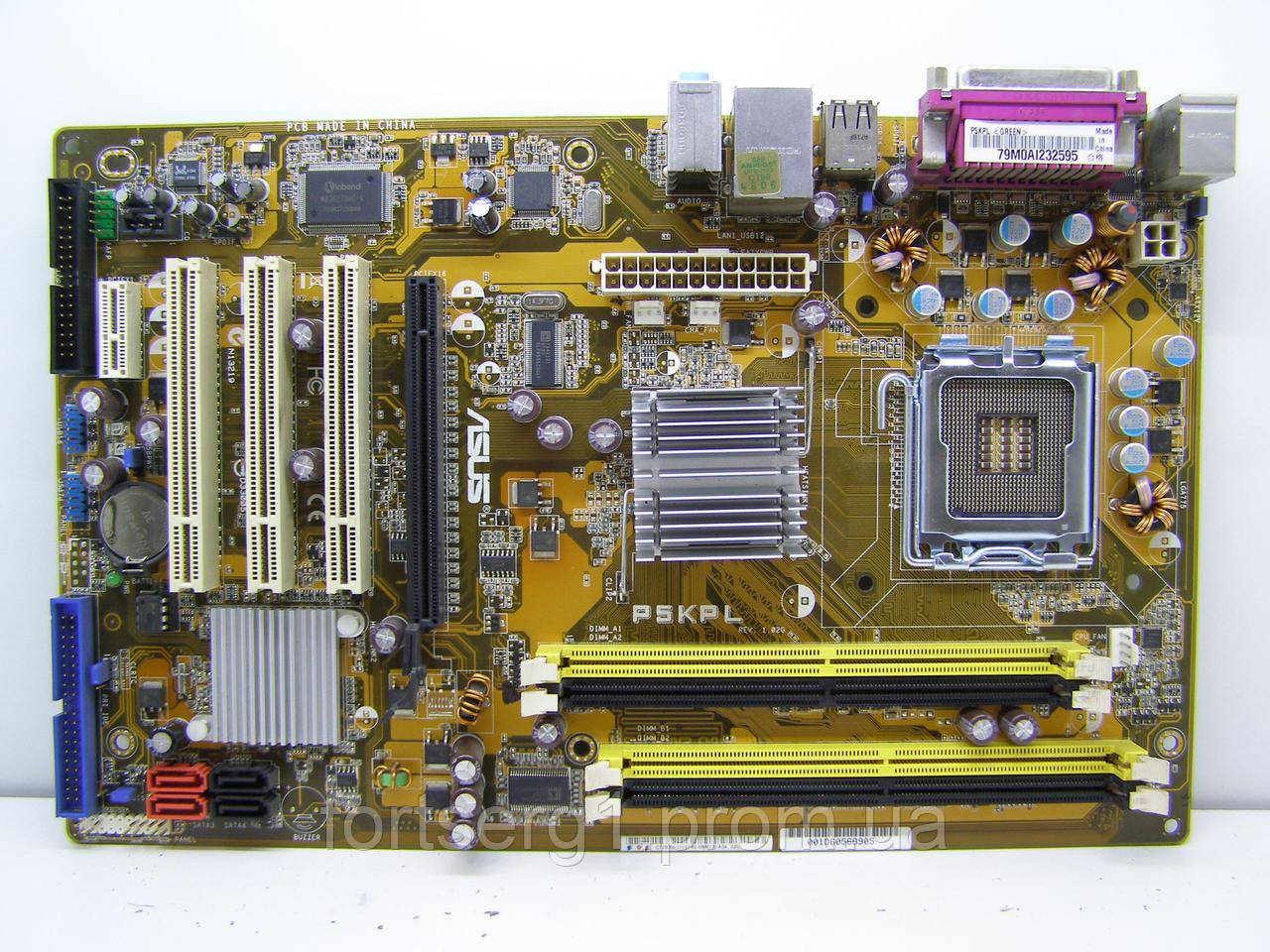 Материнская Плата ASUS P5KPL — Купить Недорого на Bigl.ua (861142725)