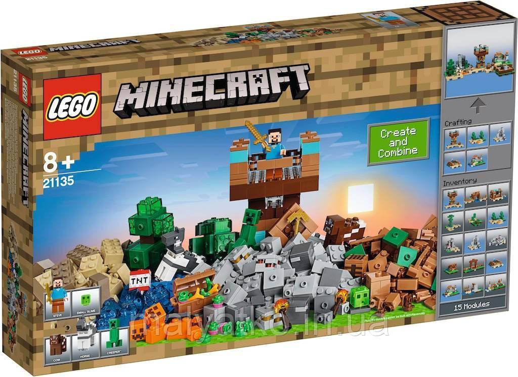 Lego Minecraft Верстак 2. 0 21135, фото 1