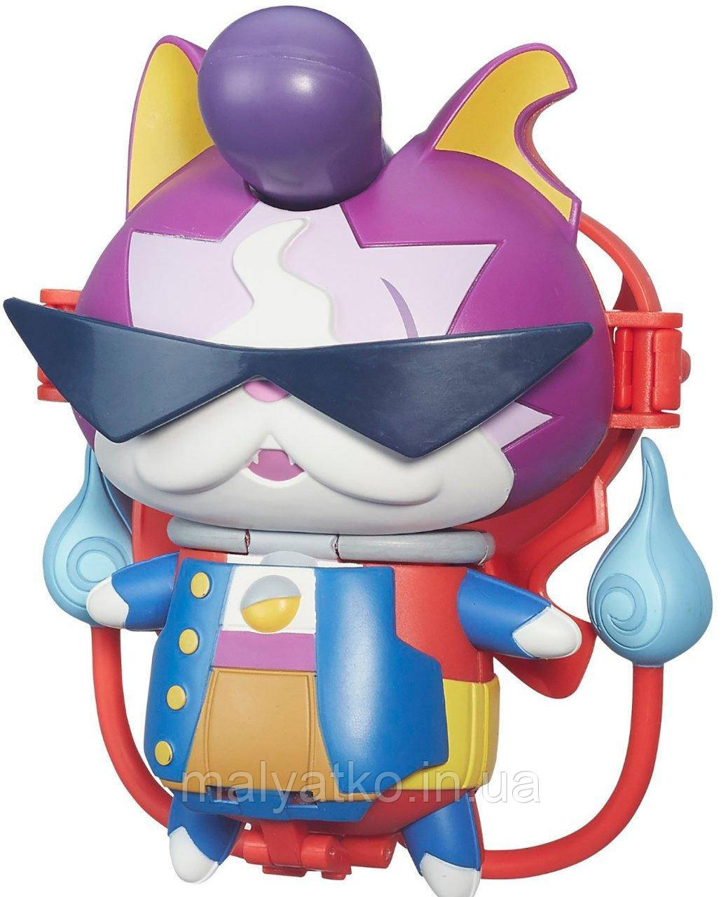 Yo-Kai Watch Змінюється фігурка з медаллю Jibanyan-Baddinyan Йо-кай B5947 Hasbro, фото 1