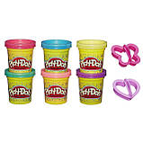 Play-Doh Sparkle Compound Collection Набір пластиліну з блискітками, фото 3