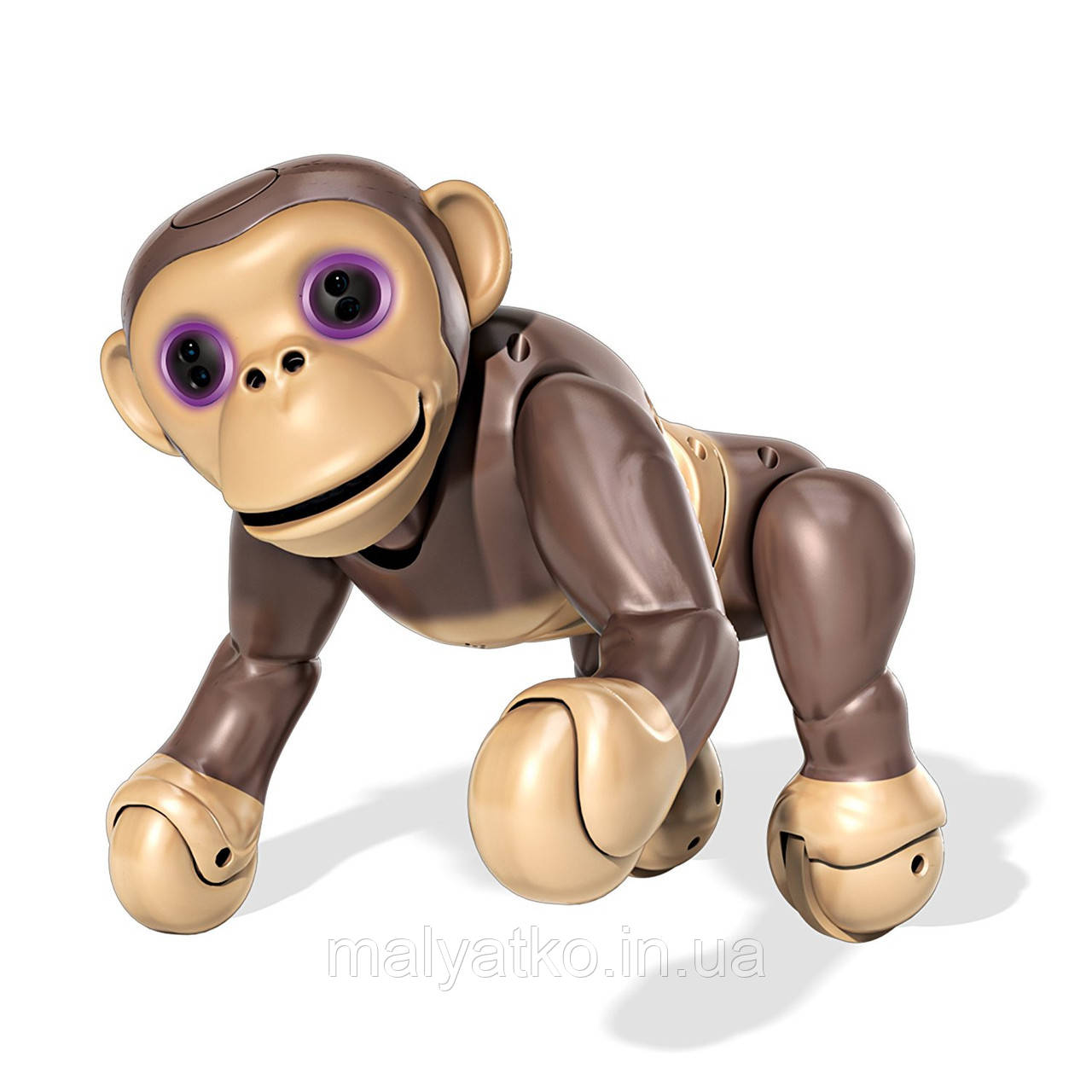 Інтерактивна іграшка-мавпочка шимпанзе Зумер Spin Master Zoomer Chimp, фото 1