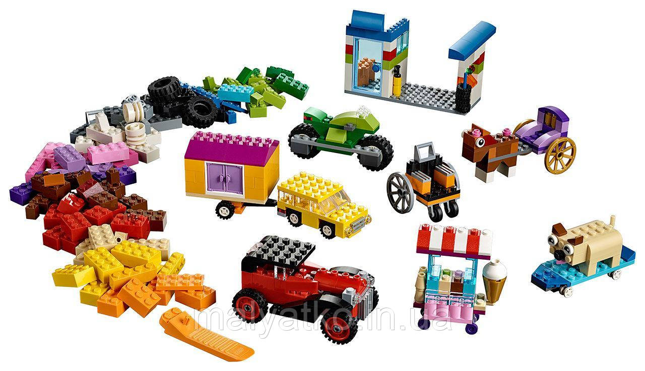 Lego Classic Кубики і колеса 10715