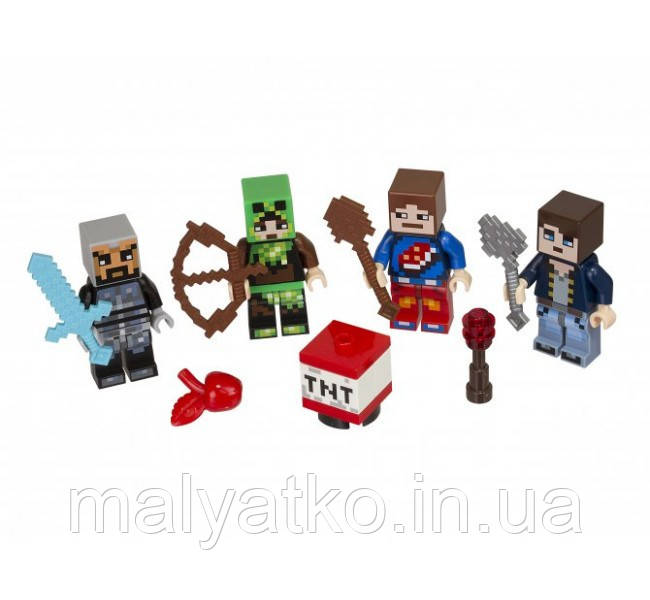 Lego Minecraft Набір мініфігурок Minecraft-1 853609