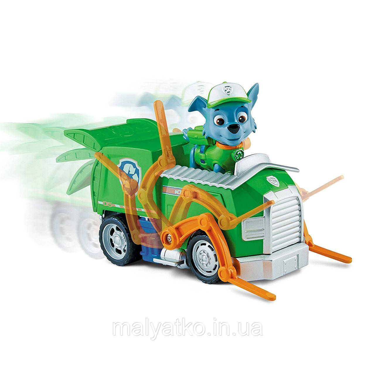 Щенячий патруль Роккі і сміттєвоз набір Paw Patrol Rocky Transforming Recycling Truck, фото 1