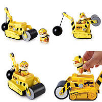 Щенячий патруль Крепыш на строительной машине Rubble Steam Roller