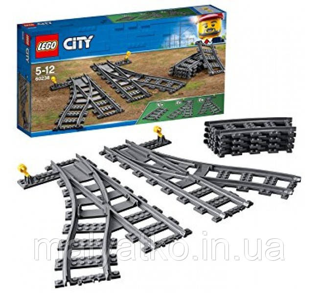 Lego City Залізничні стрілки 60238, фото 1