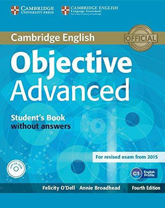 Objective Advanced Fourth Edition student's Book without answers with CD-ROM, фото 1