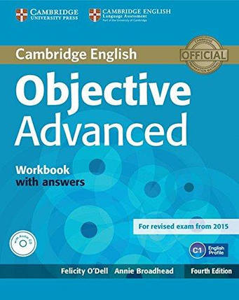 Objective Advanced Fourth Edition Workbook with answers and Audio CD, фото 1